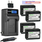 Kastar Battery LCD AC Charger for Panasonic VW-VBK180 & HDC-SD90K HDC-SD90P