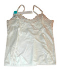 Shadow Line Womens Camisole Top Sz 34 Ivory Nylon Lingerie Lace Sleepwear NWT