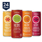 IZZE Sparkling Juice Drink 4 Flavor Variety Pack, 8.4 Oz, 24 Pack Cans 💪💪💪
