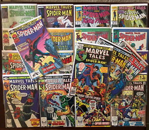 20x VINTAGE 1977-91 MARVEL TALES featuring THE AMAZING SPIDER-MAN LOT! 137 AF 15