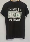 MILEY CYRUS BANGERZ IN MILEY WE TRUST CONCERT TOUR SHIRT GRAPHIC TEE SIZE SMALL