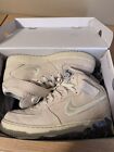 Size 10 - Nike Stussy x Air Force 1 Mid Fossil