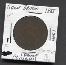 1885-Great Britian -F-1 Penny