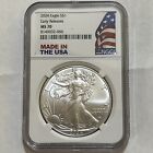 2024 American Silver Eagle - NGC MS70 ER .999 Merican Silver Made In USA Label.