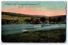 c1960's Cottages at Little York Lake, Little York Lake New York Vintage Postcard