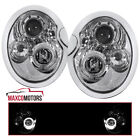 Projector Headlights Fits 2002-2006 Mini Cooper S LED Halo Lamps Pair 02-06 (For: Mini)