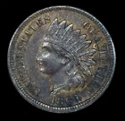 Genuine 1864 Bronze Indian Head Cent 1c XF + Details w/ Light Pitting