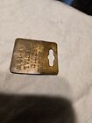 VINTAGE MOBILOIL ARCTIC SPECIAL OIL sae 10w tag watch fob