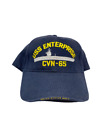 USS Enterprise CVN-65 United States Navy Hat Mens Eagle Crest Adjustable