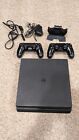 Sony PlayStation 4 500GB Jet Black Console, 2 Controllers, Charger, 10 Games