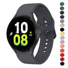 For Samsung Galaxy Watch Silicone Band 4 5 6 40/44/45mm Classic 42/43/46/47mm