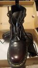 doc martens 1460 size 8 Cherry 1460 Pascal front zip cherry red boots.