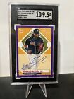Ronald Acuna Jr l Topps Brooklyn Collection On-Card Auto /10 Purple