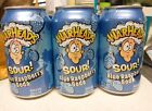 Lot Of 6 Warheads Sour Blue Raspberry Sodas. Factory Sealed. Exp; May 21, 2025.