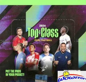 2024 Panini Adrenalyn TOP CLASS Soccer HUGE 24 Pack Box-192 Cards! Imported!