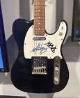 Autographed Blink-182 Guitar Signed by Travis Barker & Mark Hoppus with COA