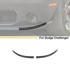 Carbon Fiber Front Bumper Lip Splitter Protector Parts for 15+ Dodge Challenger (For: 2015 Challenger)