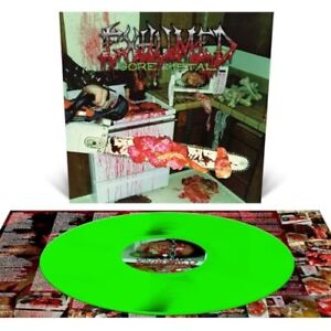 Exhumed GORE METAL (25TH ANNIVERSARY EDITION) New Slime Green Colored Vinyl LP