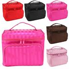 Professional Large Cosmetic Case Makeup Bag Storage Handle Organizer Travel Kit