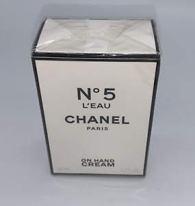 Chanel No.5 PARIS L'Eau On Hand Cream, 1.7 FL.OZ. NEW IN BOX W/ CELEPHANE WRAP
