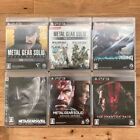 PS3 Metal Gear Solid 4 5 Ground Zeroes Rising HD Peace Walker MGS HD Edition
