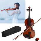 Hot Adult Acoustic Violin 4/4 Full Size with Case & Bow Rosin Basswood
