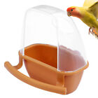 New ListingBird Cage Feeder Parrot Water Hanging Bowl Feeder Box Pet Plastic Food Container