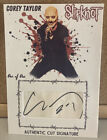 Corey Taylor Cut Autograph Custom 1/1  Card SLIPKNOT 5x7