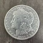 1882-CC Morgan Silver Dollar From Carson City - Cleaned