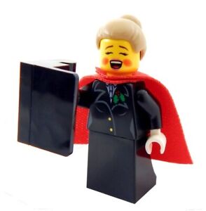 NEW LEGO CHRISTMAS CAROLER MINIFIG figure minifigure village figure female cape