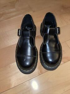 Dr Martens Bethan Oxford Platform Black Mary Jane Shoes Womens US Women 7
