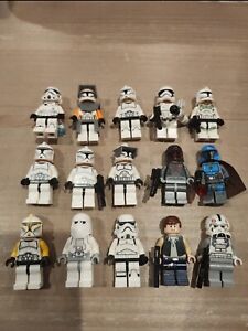 lego star wars minifigures lot