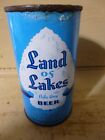 New ListingLAND OF LAKES PALE DRY FLAT TOP BEER CAN        -[EMPTY CANS, READ DESC.]-