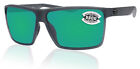 Costa Del Mar Rincon Matte Smoke Green Mirror 580G Polarized 63mm Sunglasses