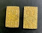 Japan 1856-65 2 BU / Excellent Pair of Gold Coins!