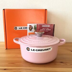 Le Creuset Cocotte Ronde 18cm Chiffon pink  JP Unused