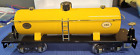 MTH Standard Gauge IVES 190 TANK CAR Yellow Black SHIPPING INCLUDED