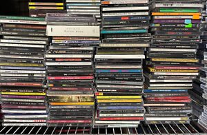 Lot 100 Used ASSORTED Music CDs Bulk Wholesale Free Shipping NO DUPLICATES!