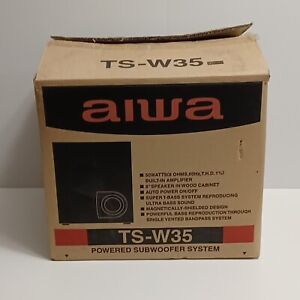 New ListingAiwa Powered Subwoofer Active Speaker System TS-W35U (TS-W35) Surround Sound