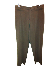Rafaella Women's Dress Pants Size 10P Gray/Green Tapered Leg
