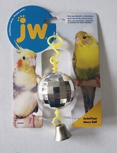 LOT of 4 JW Insight Activitoys Disco Ball Bird Toy