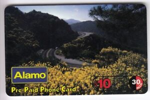 AMERICA TELECARD / PHONECARD .. USA $10 PRIVATEE ALAMO CAR RENTAL 1996 +N°
