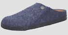 Birkenstock Zermatt Blue Wool Felt House Shoes Slippers Clogs Mules 41 1017519