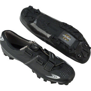 Bont Vaypor XC MTB Cycling Shoe: Black Size 42.5 High Density Foam Padding