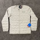 Columbia Jacket Adult Delta Ridge Down Novelty White Black Men's Sportswear Coat
