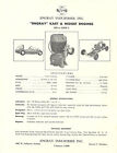Vintage 1960's Engray Go-Kart & Midget Engine Brochure