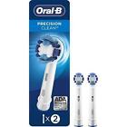 Oral-B Precision Clean Electric Toothbrush Brush Heads - White, 2 Count