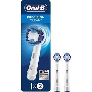 Oral-B Precision Clean Repalcement Electric Toothbrush Heads, 2 ct