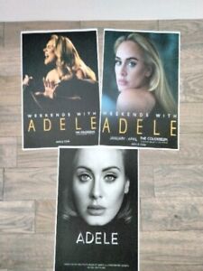 Adele 11x17 Las Vegas Residency Tour Concert Poster Cd Vinyl Lp
