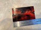 BEAUTIFUL RED COLORED BUFFALO HORN KNIFE HANDLE MATERIAL BLANK SCALES